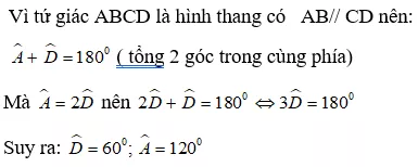 Bài tập Hình thang | Lý thuyết và Bài tập Toán 8 có đáp án Bai Tap Hinh Thang 1 4