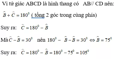 Bài tập Hình thang | Lý thuyết và Bài tập Toán 8 có đáp án Bai Tap Hinh Thang 1 5