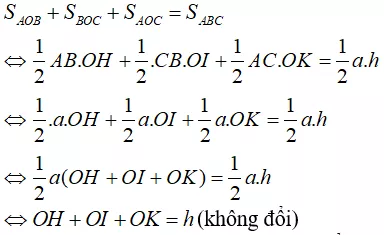 Cách chứng minh đẳng thức hình học bằng cách sử dụng diện tích Cach Chung Minh Dang Thuc Hinh Hoc Bang Cach Su Dung Dien Tich 21037