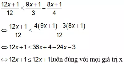 Cách giải bất phương trình hay, chi tiết Cach Giai Bat Phuong Trinh Hay Chi Tiet 20644