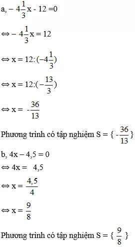 Cách giải phương trình bậc nhất một ẩn cực hay, có đáp án | Toán lớp 8 Cach Giai Phuong Trinh Bac Nhat Mot An Cuc Hay Co Dap An A16