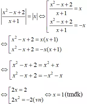 Cách giải phương trình chứa dấu giá trị tuyệt đối |A(x)| = |B(x)| Cach Giai Phuong Trinh Chua Dau Gia Tri Tuyet Doi A X B X 1 20707