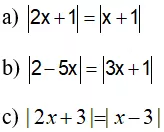 Cách giải phương trình chứa dấu giá trị tuyệt đối |A(x)| = |B(x)| Cach Giai Phuong Trinh Chua Dau Gia Tri Tuyet Doi A X B X 1 20713