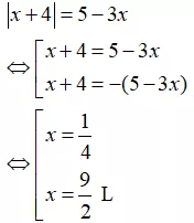 Cách giải phương trình chứa dấu giá trị tuyệt đối |A(x)| = B(x) Cach Giai Phuong Trinh Chua Dau Gia Tri Tuyet Doi A X B X 2 20737