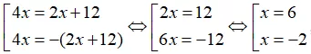 Cách giải phương trình chứa dấu giá trị tuyệt đối |A(x)| = B(x) Cach Giai Phuong Trinh Chua Dau Gia Tri Tuyet Doi A X B X 2 20744