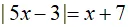 Cách giải phương trình chứa dấu giá trị tuyệt đối |A(x)| = B(x) Cach Giai Phuong Trinh Chua Dau Gia Tri Tuyet Doi A X B X 2 20745