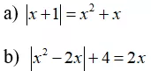 Cách giải phương trình chứa dấu giá trị tuyệt đối |A(x)| = B(x) Cach Giai Phuong Trinh Chua Dau Gia Tri Tuyet Doi A X B X 2 20751