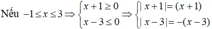 Cách giải phương trình chứa dấu giá trị tuyệt đối |A(x)| + |B(x)| = C(x) Cach Giai Phuong Trinh Chua Dau Gia Tri Tuyet Doi A X B X C X 20764