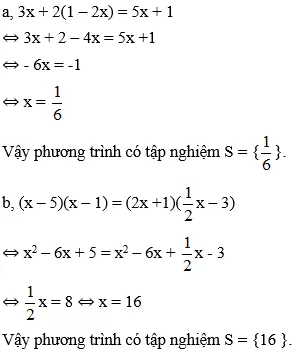 Cách giải phương trình đưa được về dạng ax + b = 0 cực hay, có đáp án | Toán lớp 8 Cach Giai Phuong Trinh Dua Duoc Ve Dang Ax B 0 Cuc Hay A11