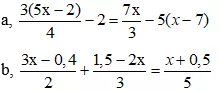 Cách giải phương trình đưa được về dạng ax + b = 0 cực hay, có đáp án | Toán lớp 8 Cach Giai Phuong Trinh Dua Duoc Ve Dang Ax B 0 Cuc Hay A12