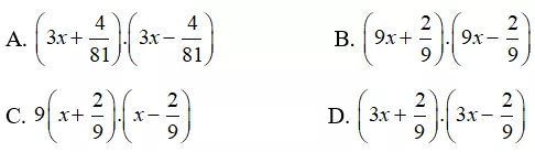 Cách phân tích đa thức thành nhân tử bằng phương pháp dùng hằng đẳng thức - Toán lớp 8 Cach Phan Tich Da Thuc Thanh Nhan Tu Bang Phuong Phap Dung Hang Dang Thuc 5