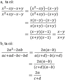 Cách rút gọn phân thức cực hay, có đáp án | Toán lớp 8 Cach Rut Gon Phan Thuc Cuc Hay Co Dap An A04
