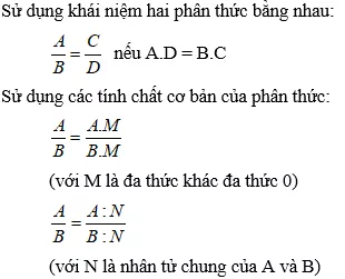 Cách tìm đa thức A để hai phân thức bằng nhau cực hay, có đáp án | Toán lớp 8 Cach Tim Da Thuc A De Hai Phan Thuc Bang Nhau Cuc Hay Co Dap An A01