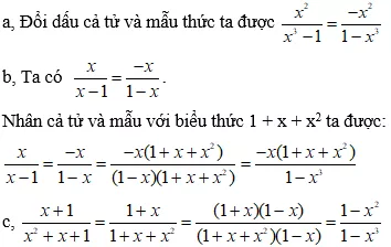 Cách tìm đa thức A để hai phân thức bằng nhau cực hay, có đáp án | Toán lớp 8 Cach Tim Da Thuc A De Hai Phan Thuc Bang Nhau Cuc Hay Co Dap An A26