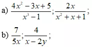 Cách tìm mẫu thức chung cực hay, nhanh nhất | Toán lớp 8 Cach Tim Mau Thuc Chung Cuc Hay Nhanh Nhat A18