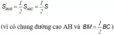 Giải bài toán tỉ số diện tích tam giác bằng tính chất đường phân giác Giai Bai Toan Ti So Dien Tich Tam Giac Bang Tinh Chat Duong Phan Giac 21309