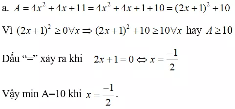 Sử dụng bất đẳng thức để tìm giá trị lớn nhất, giá trị nhỏ nhất Su Dung Bat Dang Thuc De Tim Gia Tri Lon Nhat Gia Tri Nho Nhat 20554