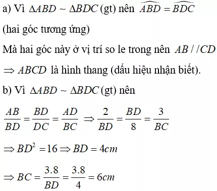 Tìm tỉ số đồng dạng của hai tam giác hay, chi tiết Tim Ti So Dong Dang Cua Hai Tam Giac Hay Chi Tiet 21330