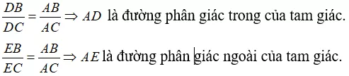 Tính độ dài đoạn thẳng bằng tính chất đường phân giác Tinh Do Dai Doan Thang Bang Tinh Chat Duong Phan Giac 21269
