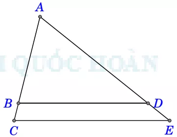 Tính độ dài đoạn thẳng sử dụng định lí Ta-lét trong tam giác Tinh Do Dai Doan Thang Su Dung Dinh Li Ta Let Trong Tam Giac 21095