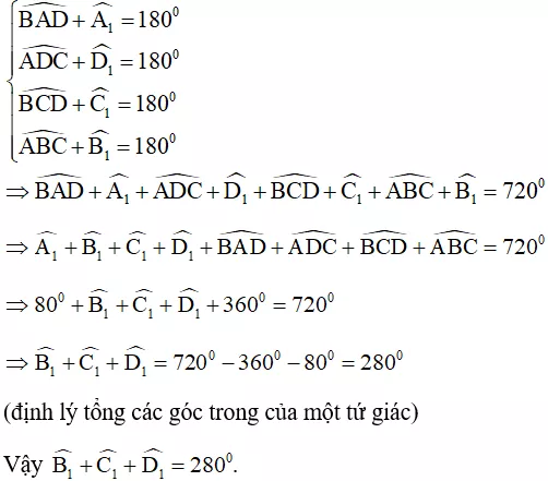 Tính số đo góc trong tứ giác hay, chi tiết Tinh So Do Goc Trong Tu Giac Hay Chi Tiet 19170
