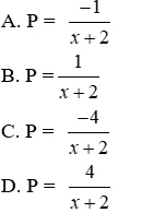 Trắc nghiệm Biến đổi các biểu thức hữu tỉ. Giá trị của phân thức có đáp án Trac Nghiem Bien Doi Cac Bieu Thuc Huu Ti A54