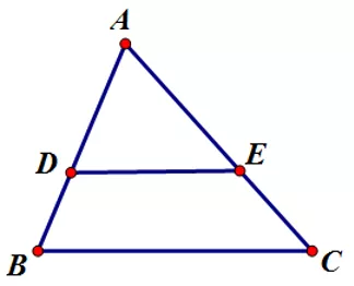 Trắc nghiệm Định lí Ta-lét trong tam giác có đáp án Trac Nghiem Dinh Li Talet Trong Tam Giac A09