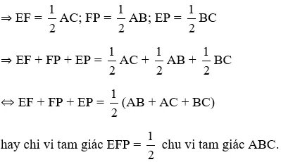 Trắc nghiệm Đường trung bình của tam giác, của hình thang có đáp án Trac Nghiem Duong Trung Binh Cua Tam Giac Cua Hinh Thang A09