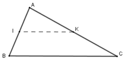 Trắc nghiệm Đường trung bình của tam giác, của hình thang có đáp án Trac Nghiem Duong Trung Binh Cua Tam Giac Cua Hinh Thang A12