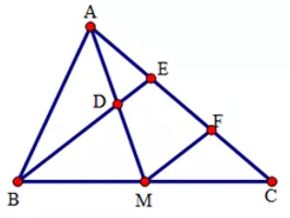 Trắc nghiệm Đường trung bình của tam giác, của hình thang có đáp án Trac Nghiem Duong Trung Binh Cua Tam Giac Cua Hinh Thang A26