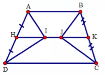 Trắc nghiệm Đường trung bình của tam giác, của hình thang có đáp án Trac Nghiem Duong Trung Binh Cua Tam Giac Cua Hinh Thang A53