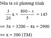 Trắc nghiệm Giải bài toán bằng cách lập phương trình có đáp án Trac Nghiem Giai Bai Toan Bang Cach Lap Phuong Trinh A55