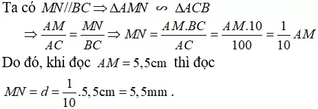Ứng dụng thực tế của tam giác đồng dạng – đo gián tiếp chiều cao Ung Dung Thuc Te Cua Tam Giac Dong Dang Do Gian Tiep Chieu Cao 21483