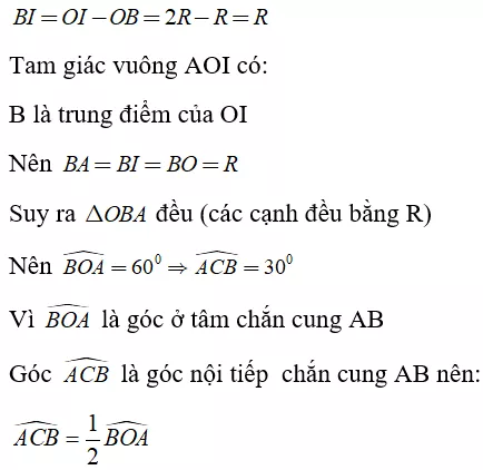 Toán lớp 9 | Lý thuyết - Bài tập Toán 9 có đáp án Bai 4 Goc Tao Boi Tia Tiep Tuyen Va Day Cung 5