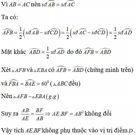 Toán lớp 9 | Lý thuyết - Bài tập Toán 9 có đáp án Bai 5 Goc Co Dinh O Ben Trong Duong Tron Goc Co Dinh O Ben Ngoai Duong Tron 8