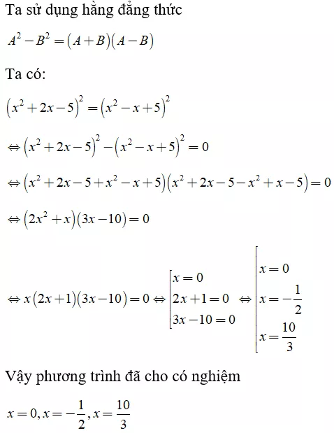 Toán lớp 9 | Lý thuyết - Bài tập Toán 9 có đáp án Bai 7 Phuong Trinh Quy Ve Phuong Trinh Bac Hai 2