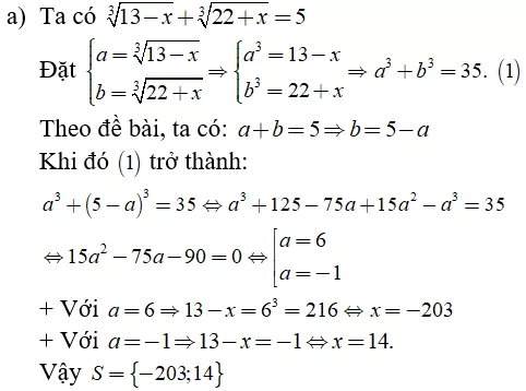 Toán lớp 9 | Lý thuyết - Bài tập Toán 9 có đáp án Bai 9 Can Bac Ba 1