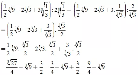 Bài tập Căn bậc ba - Bài tập Toán lớp 9 chọn lọc có đáp án, lời giải chi tiết Bai Tap Can Bac Ba 12