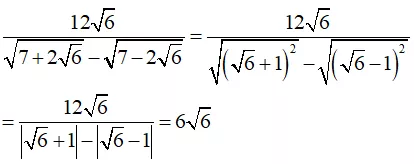 Bài tập Căn thức bậc hai và hằng đẳng thức - Bài tập Toán lớp 9 chọn lọc có đáp án, lời giải chi tiết Bai Tap Can Thuc Bac Hai Va Hang Dang Thuc 6