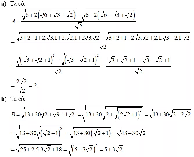 Bài tập Căn thức bậc hai và hằng đẳng thức - Bài tập Toán lớp 9 chọn lọc có đáp án, lời giải chi tiết Bai Tap Can Thuc Bac Hai Va Hang Dang Thuc 8