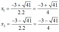 Toán lớp 9 | Lý thuyết - Bài tập Toán 9 có đáp án Bai Tap Cong Thuc Nghiem Cua Phuong Trinh Bac Hai 8