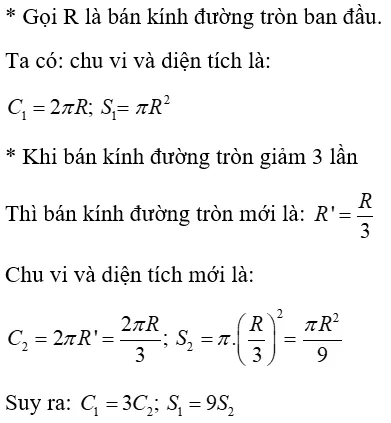 Toán lớp 9 | Lý thuyết - Bài tập Toán 9 có đáp án Bai Tap Dien Tich Hinh Tron Hinh Quat Tron 10