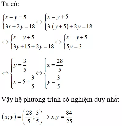 Toán lớp 9 | Lý thuyết - Bài tập Toán 9 có đáp án Bai Tap Giai He Phuong Trinh Bang Phuong Phap The 2