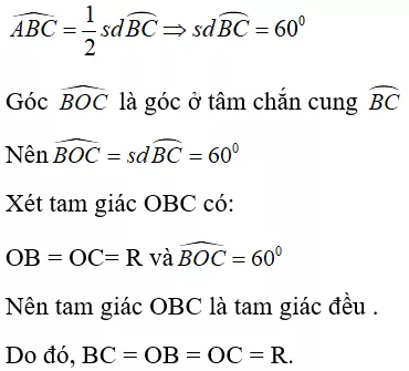 Toán lớp 9 | Lý thuyết - Bài tập Toán 9 có đáp án Bai Tap Goc Tao Boi Tia Tiep Tuyen Va Day Cung 16