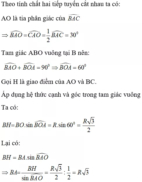 Toán lớp 9 | Lý thuyết - Bài tập Toán 9 có đáp án Bai Tap Goc Tao Boi Tia Tiep Tuyen Va Day Cung 18