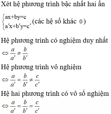 Toán lớp 9 | Lý thuyết - Bài tập Toán 9 có đáp án Bai Tap He Hai Phuong Trinh Bac Nhat Hai An 5