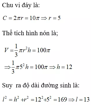 Toán lớp 9 | Lý thuyết - Bài tập Toán 9 có đáp án Bai Tap Hinh Non Hinh Non Cut Dien Tich Xung Quanh Va The Tich Cua Hinh Non Hinh Non Cut 8