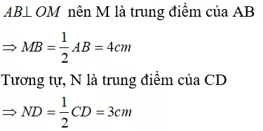 Toán lớp 9 | Lý thuyết - Bài tập Toán 9 có đáp án Bai Tap Lien He Giua Day Va Khoang Cach Tu Tam Den Day 3