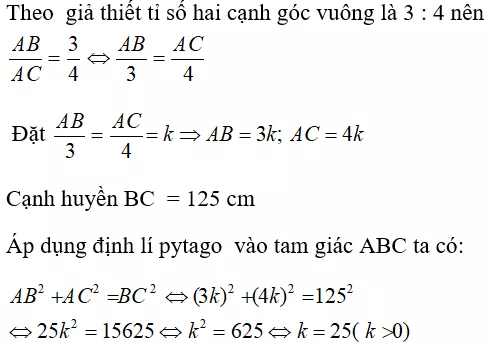 Toán lớp 9 | Lý thuyết - Bài tập Toán 9 có đáp án Bai Tap Mot So He Thuc Ve Canh Va Duong Cao Trong Tam Giac Vuong 47