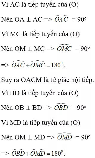 Toán lớp 9 | Lý thuyết - Bài tập Toán 9 có đáp án Bai Tap Tu Giac Noi Tiep 13